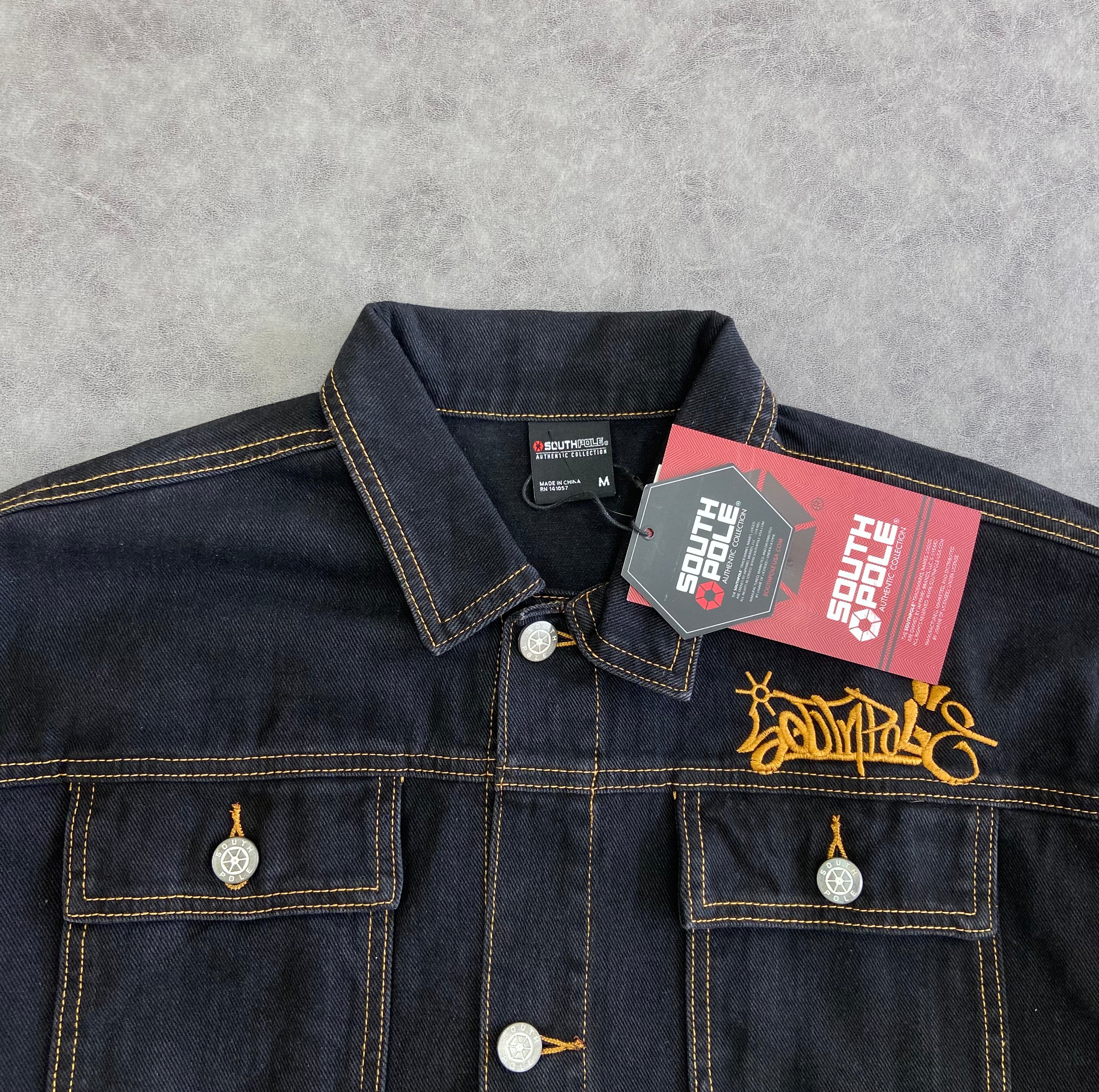 South Pole Contrast Trucker Denim Jacket
