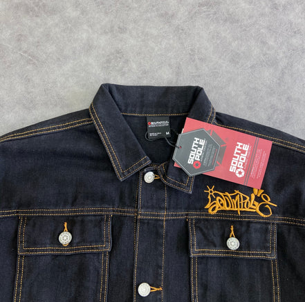 South Pole Contrast Trucker Denim Jacket