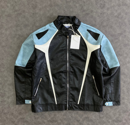 Aelfric Eden Motorcyclist Patchwork Jacket