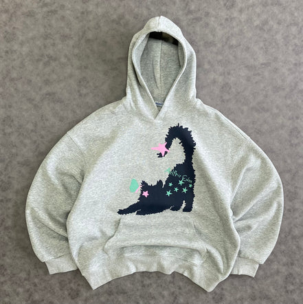 Aelfric Eden KITTEN Graphic PullOver Hoodie