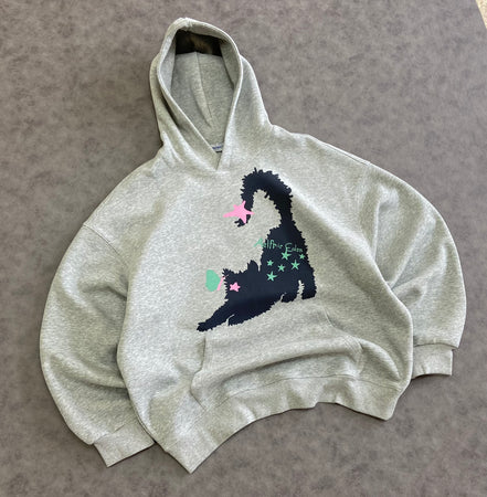 Aelfric Eden KITTEN Graphic PullOver Hoodie