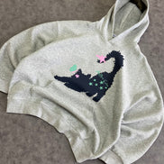 Aelfric Eden KITTEN Graphic PullOver Hoodie