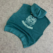 Chateau Terry Embroidered Sleeveless Hoodie