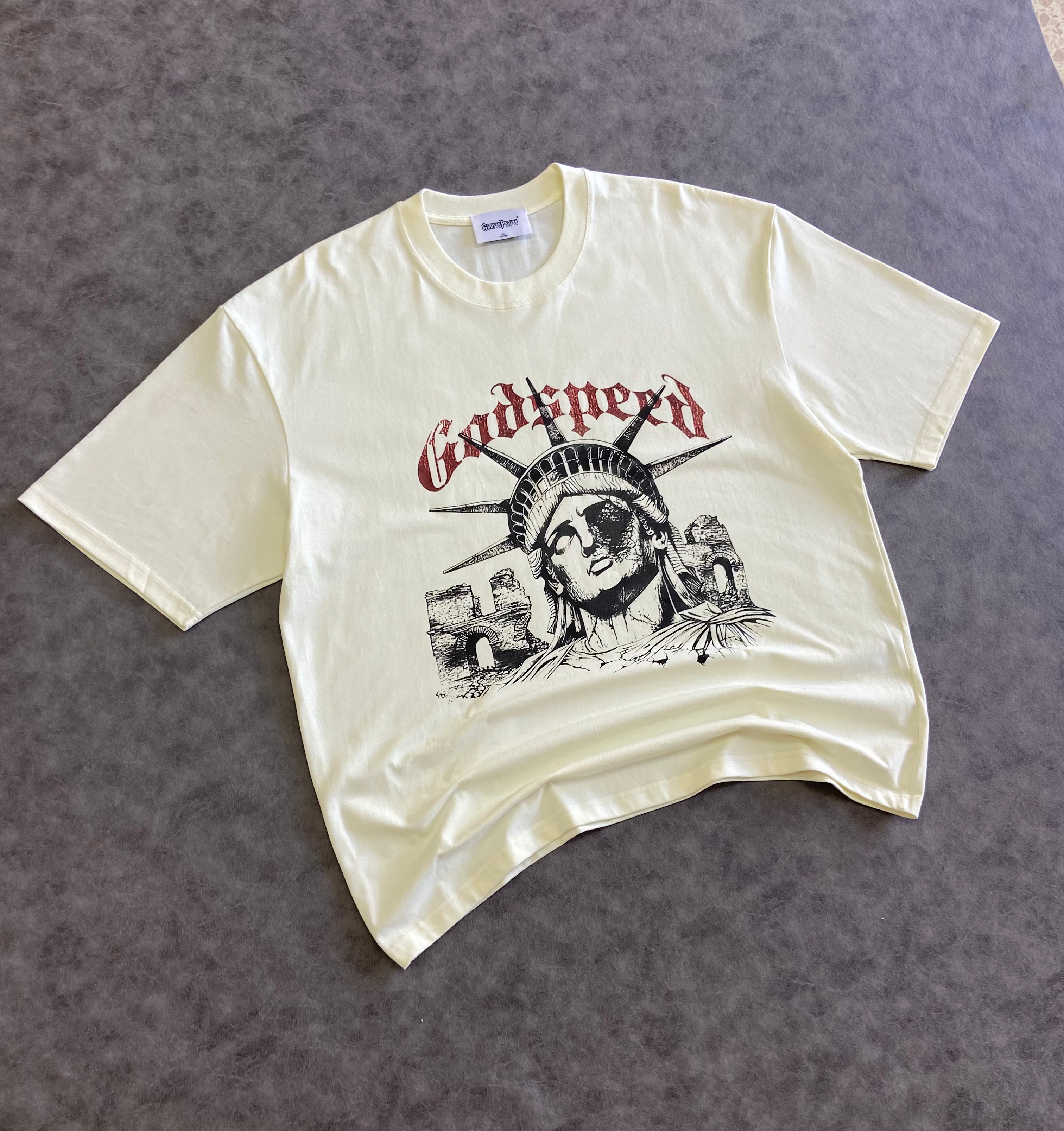 Simple Peaple God Speed Heavy Weight T-Shirt