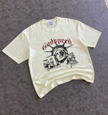 Simple Peaple God Speed Heavy Weight T-Shirt