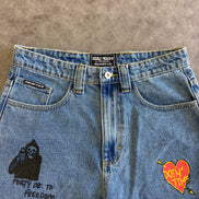 Primitive X Sublime BoardWalk Denim Short