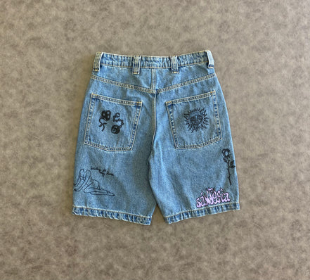 Primitive X Sublime BoardWalk Denim Short