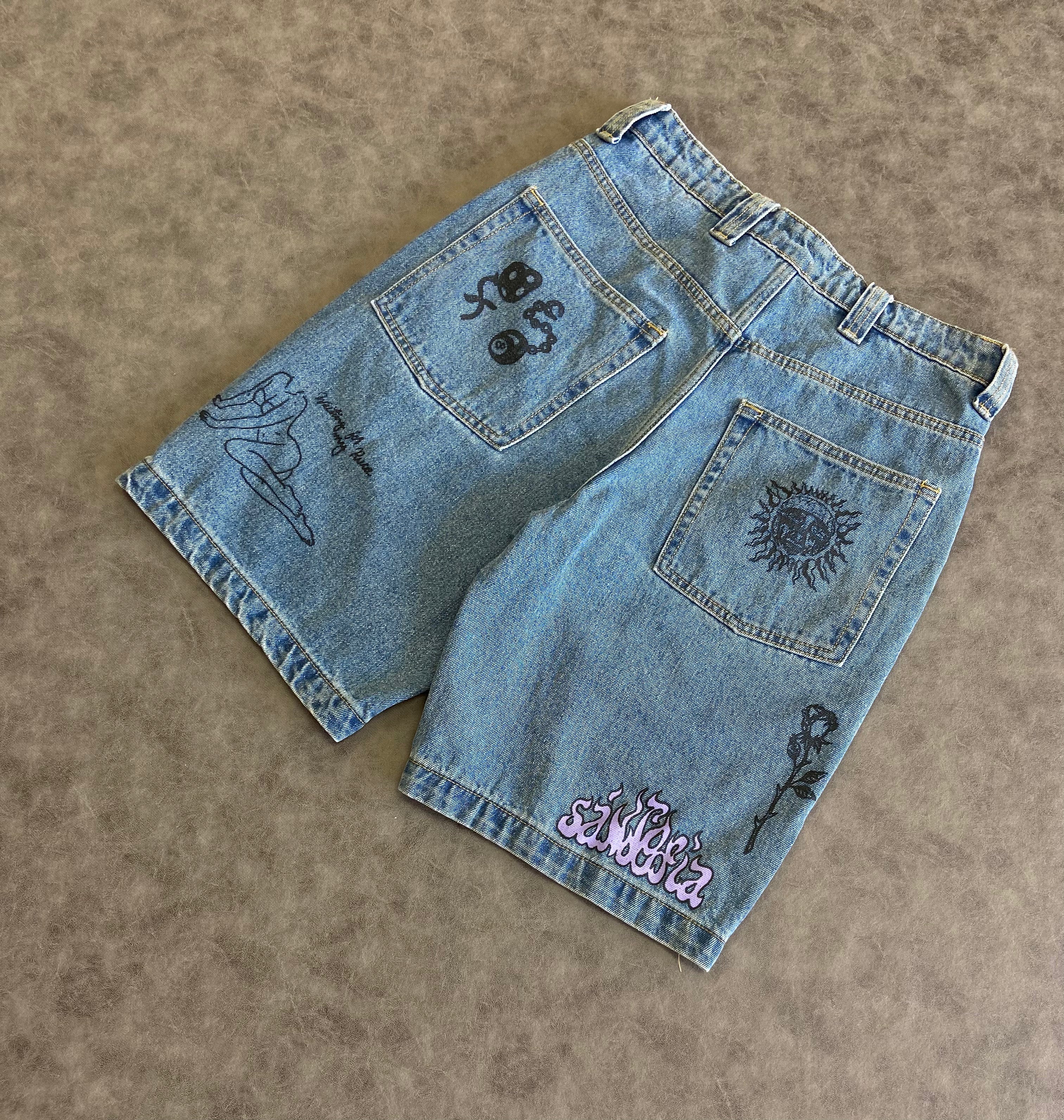 Primitive X Sublime BoardWalk Denim Short