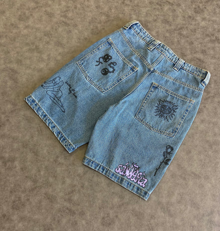 Primitive X Sublime BoardWalk Denim Short