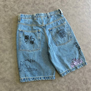 Primitive X Sublime BoardWalk Denim Short
