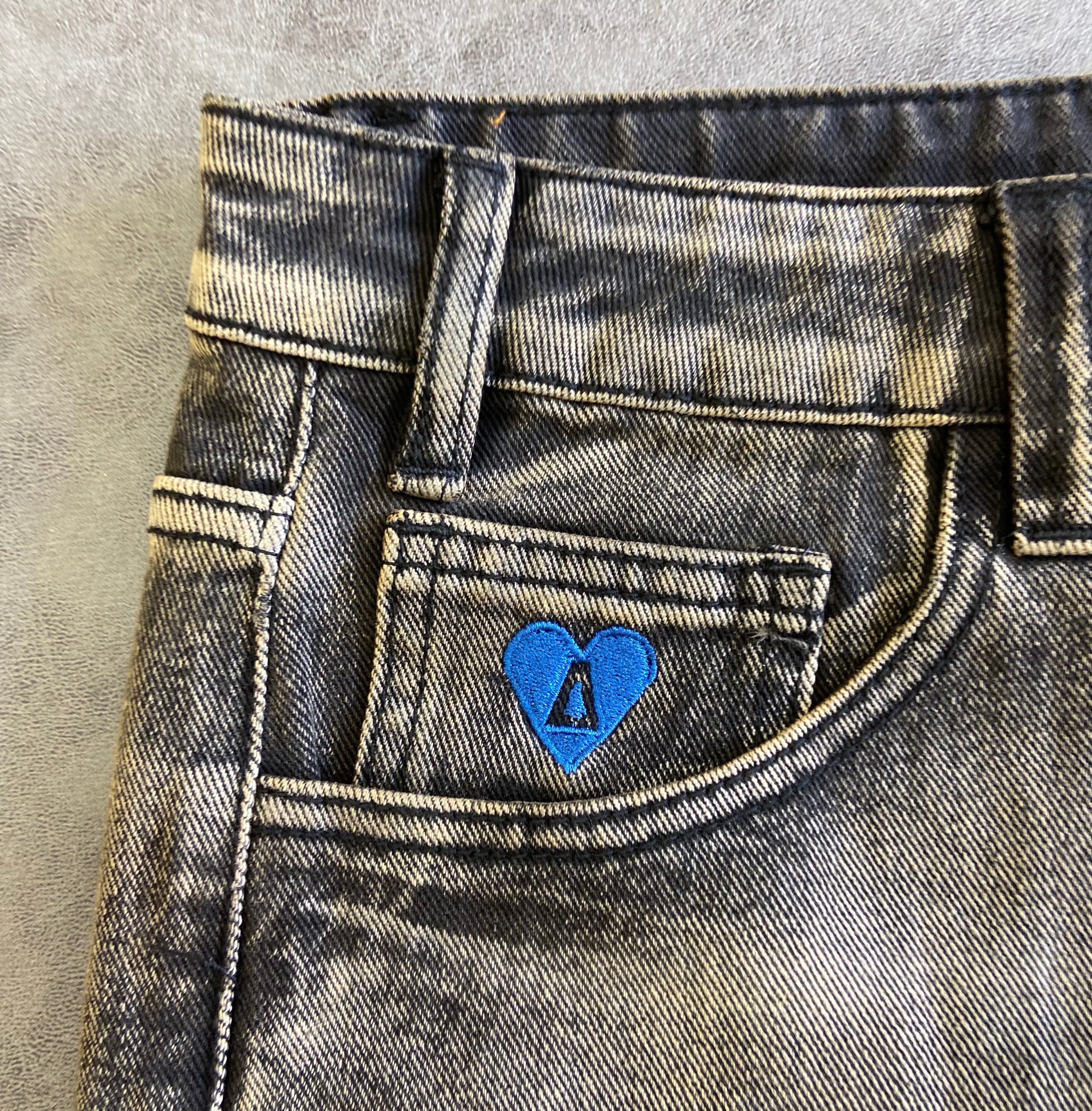 Aelfric Eden Vintage Washed Denim Jort Short