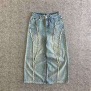 Aelfric Eden Baggy Fringe Jeans