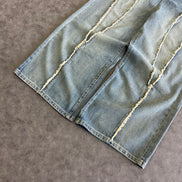 Aelfric Eden Baggy Fringe Jeans