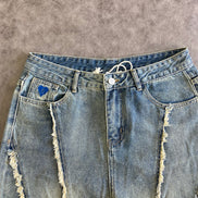 Aelfric Eden Baggy Fringe Jeans