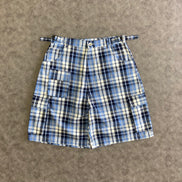 Haunted StarBucks Plaid Cargo Shorts