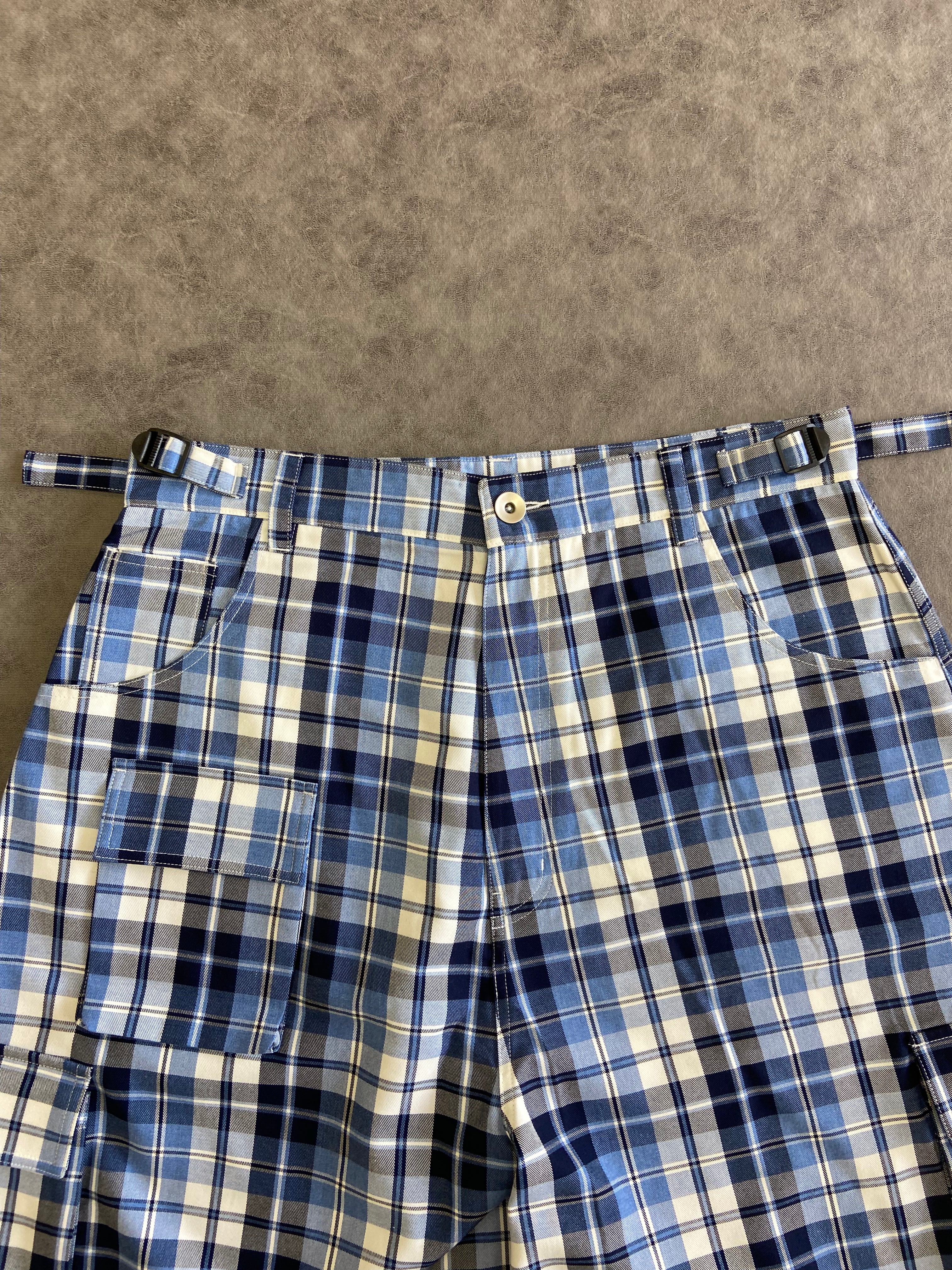 Haunted StarBucks Plaid Cargo Shorts