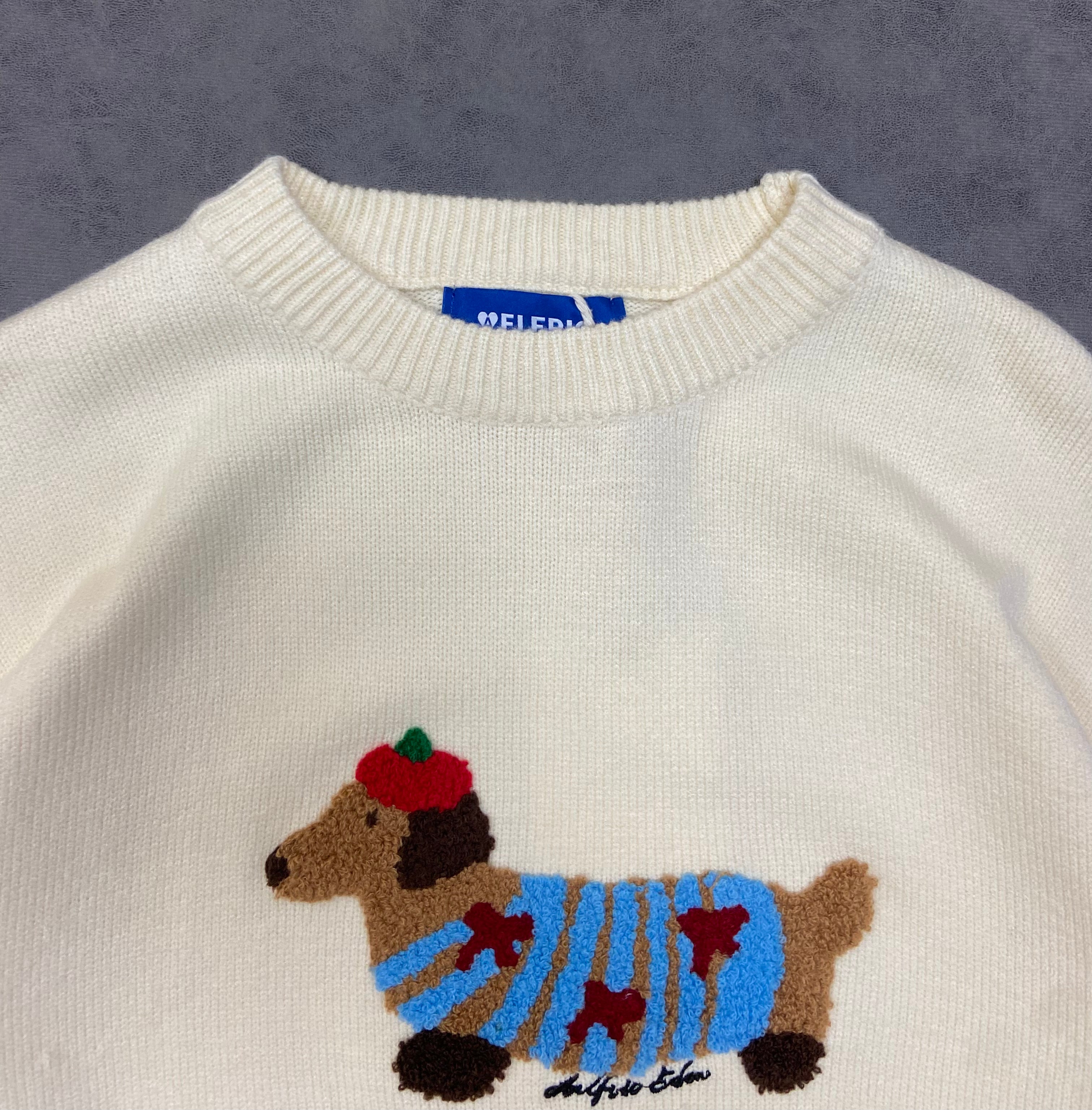 Aelfric Eden Cartoon Dog CrewNeck