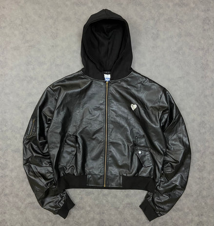 Aelfric Eden Ful Zip Boxy Hooded Bomber Jacket