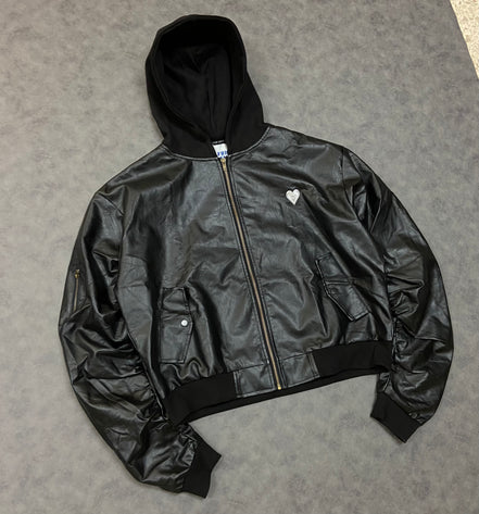 Aelfric Eden Ful Zip Boxy Hooded Bomber Jacket