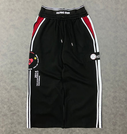 Aelfric Eden Double Waist Stripe Baggy SweatPants