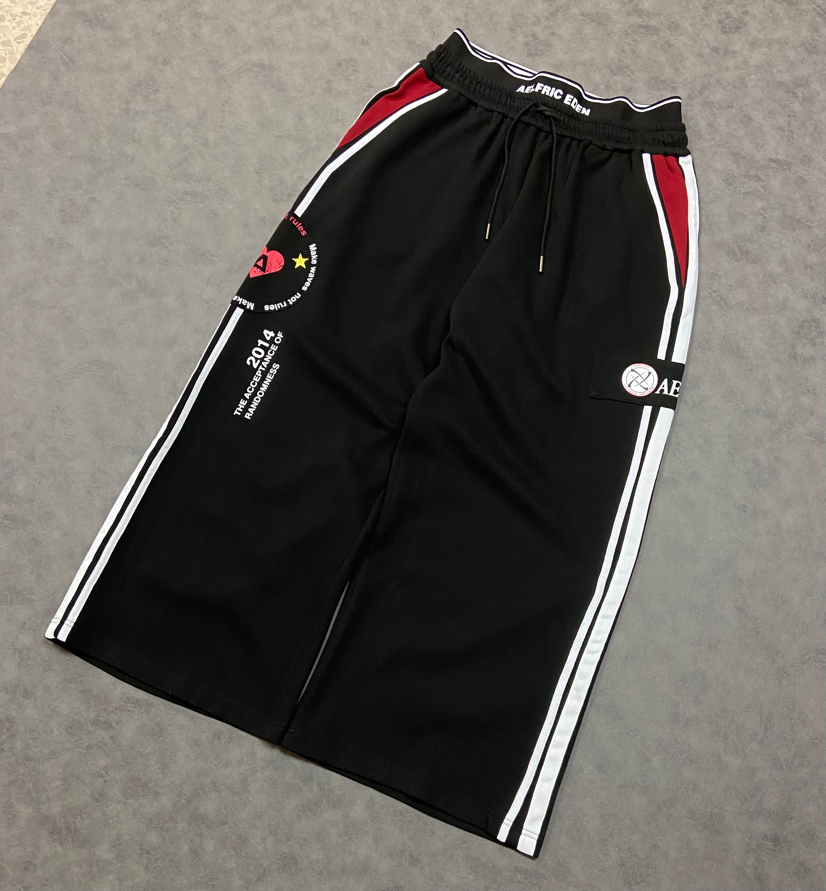 Aelfric Eden Double Waist Stripe Baggy SweatPants