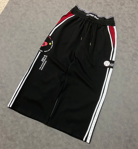 Aelfric Eden Double Waist Stripe Baggy SweatPants