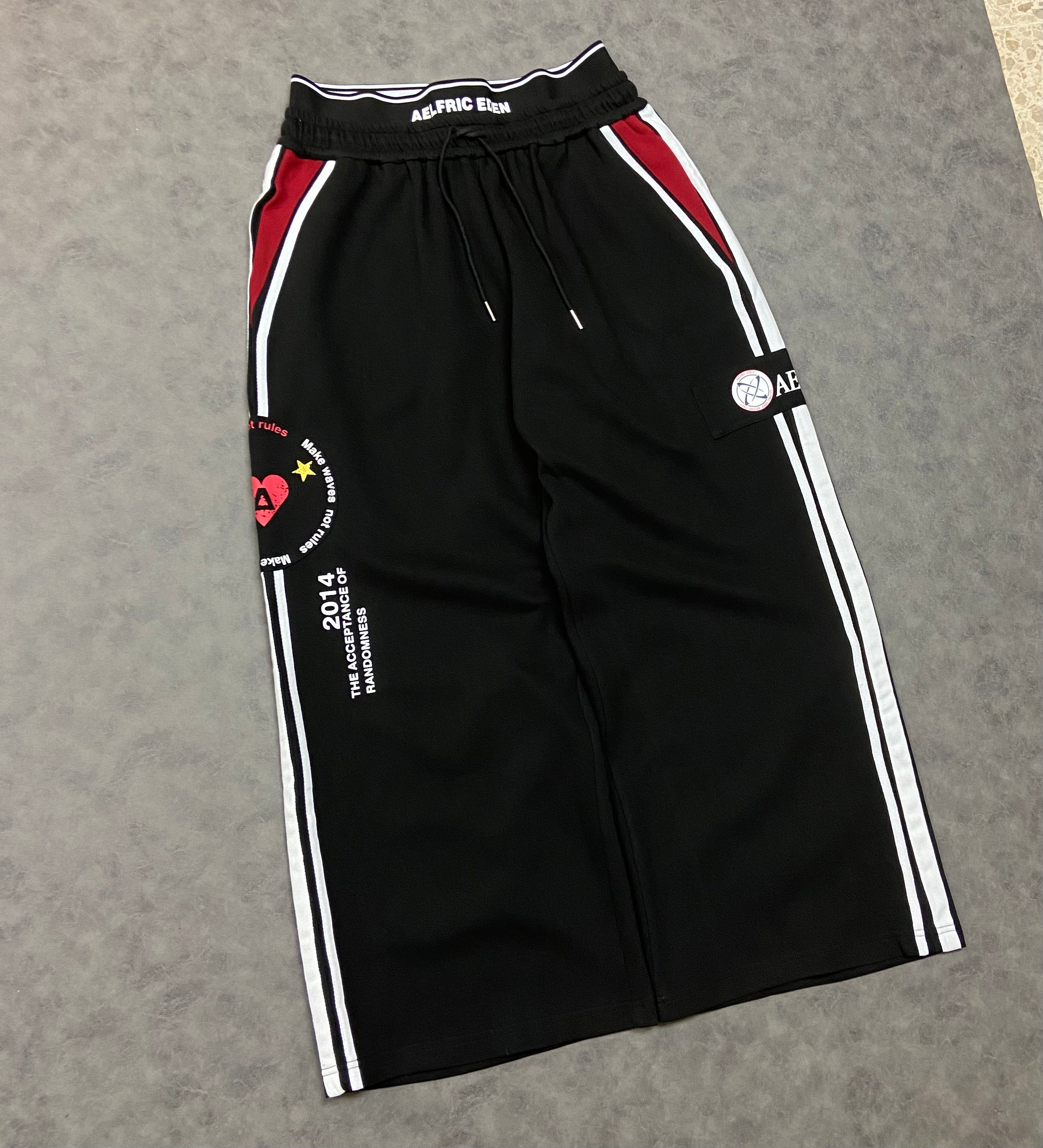Aelfric Eden Double Waist Stripe Baggy SweatPants