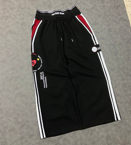 Aelfric Eden Double Waist Stripe Baggy SweatPants