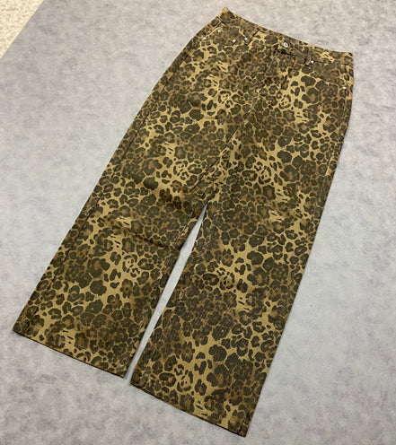 Aelfric Eden Leopard Print Jeans Pant