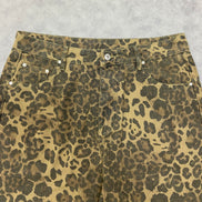 Aelfric Eden Leopard Print Jeans Pant
