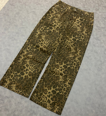 Aelfric Eden Leopard Print Jeans Pant