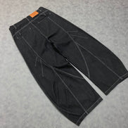 Aelfric Eden Wrinkle Seam Super Baaggy Barrel Unisex  Jeans