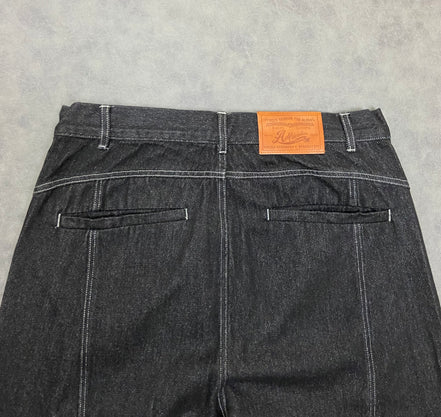 Aelfric Eden Wrinkle Seam Super Baaggy Barrel Unisex  Jeans