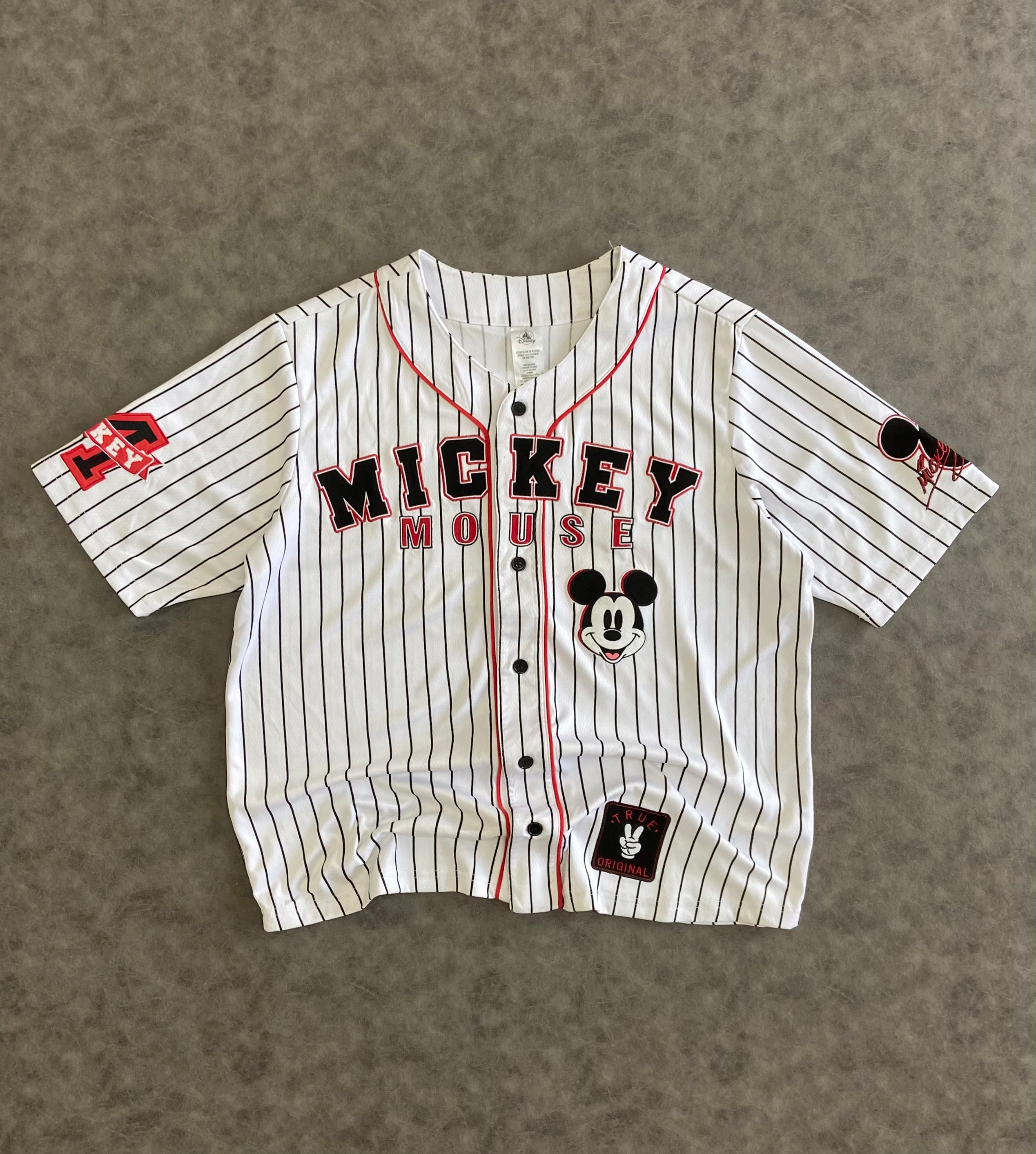 Disney Mickey Mouse 1968 Baseball Jersey