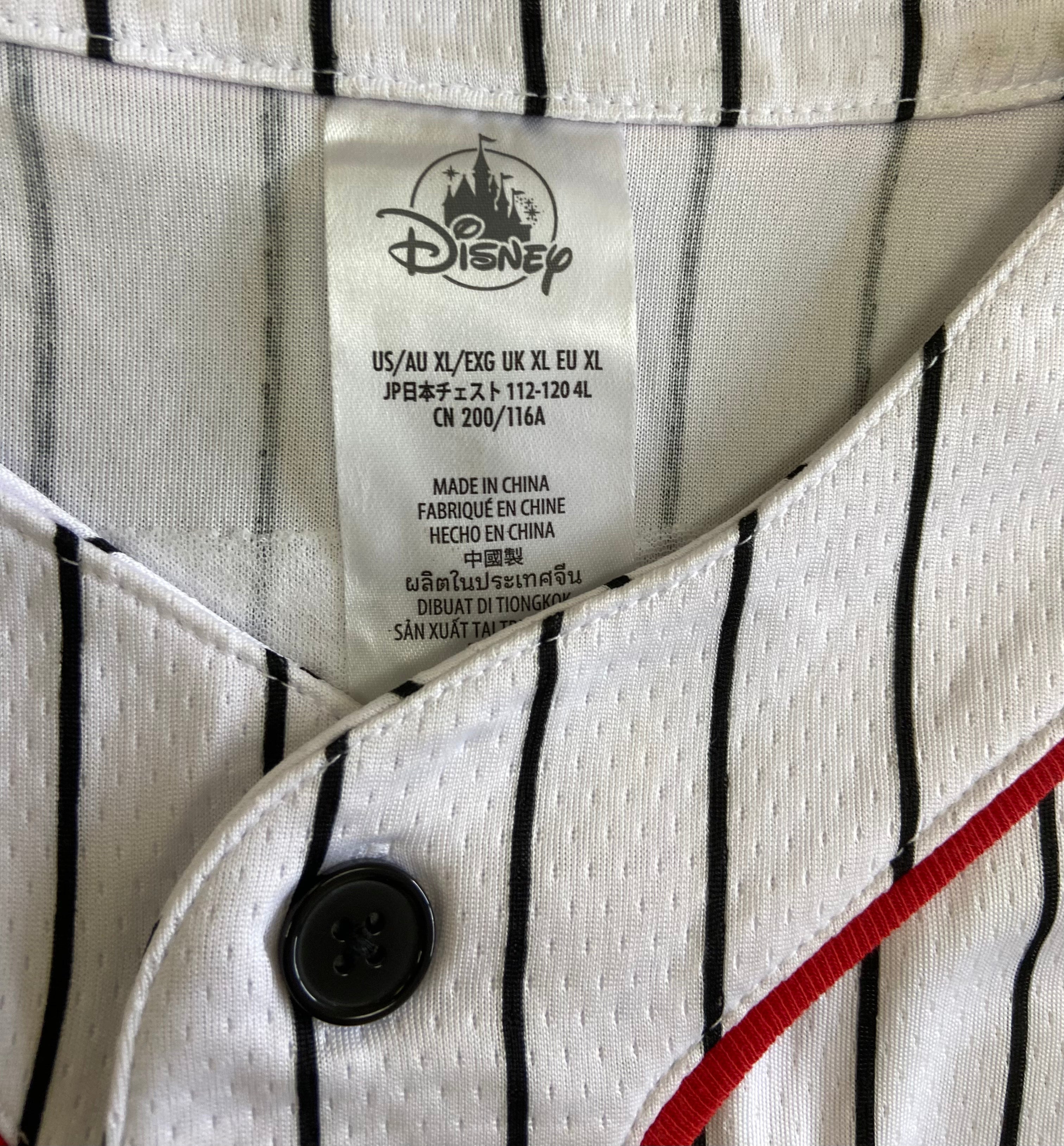 Disney Mickey Mouse 1968 Baseball Jersey