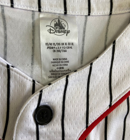 Disney Mickey Mouse 1968 Baseball Jersey