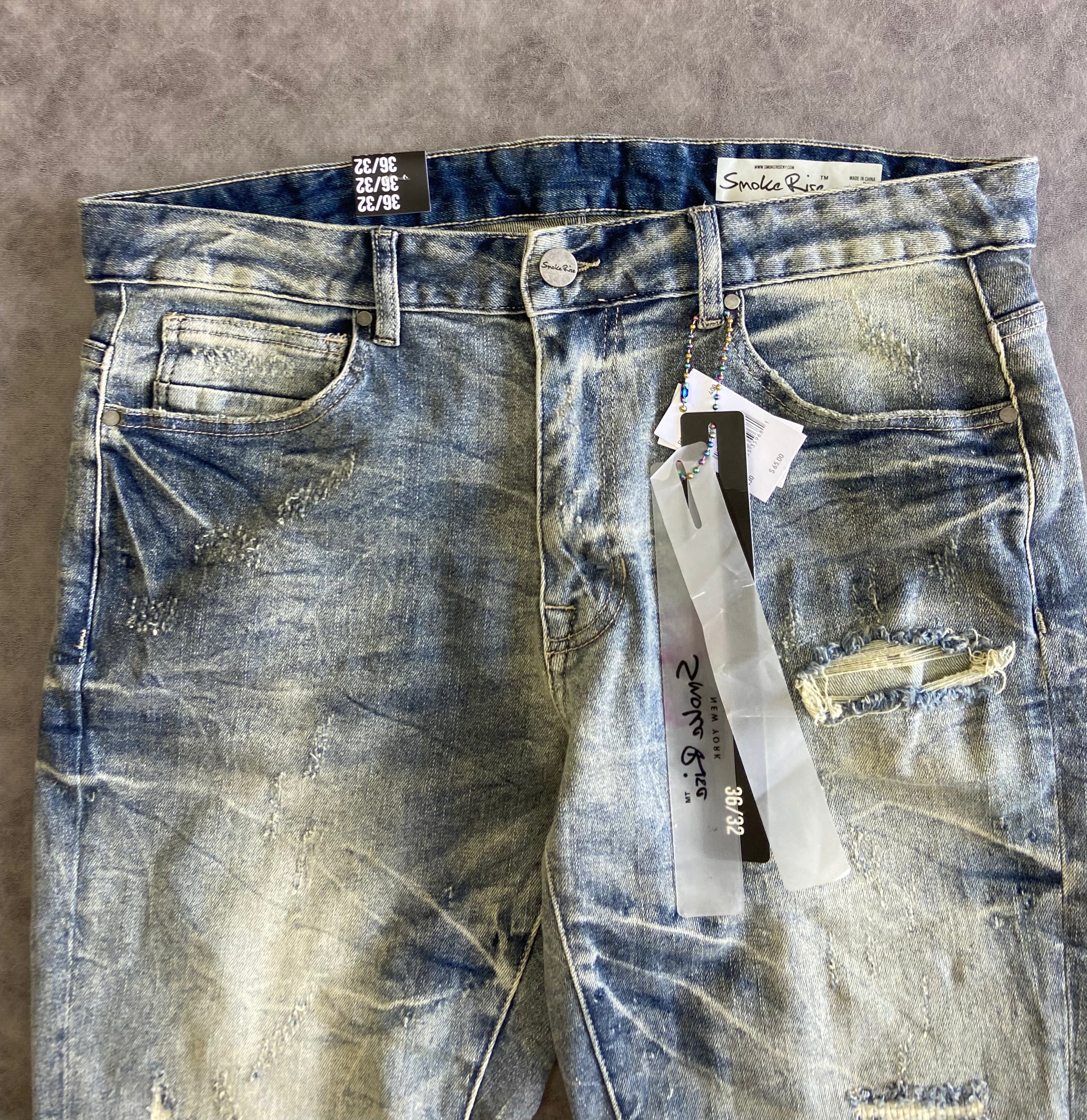 Smoke Rise Wash Slim fit Jeans
