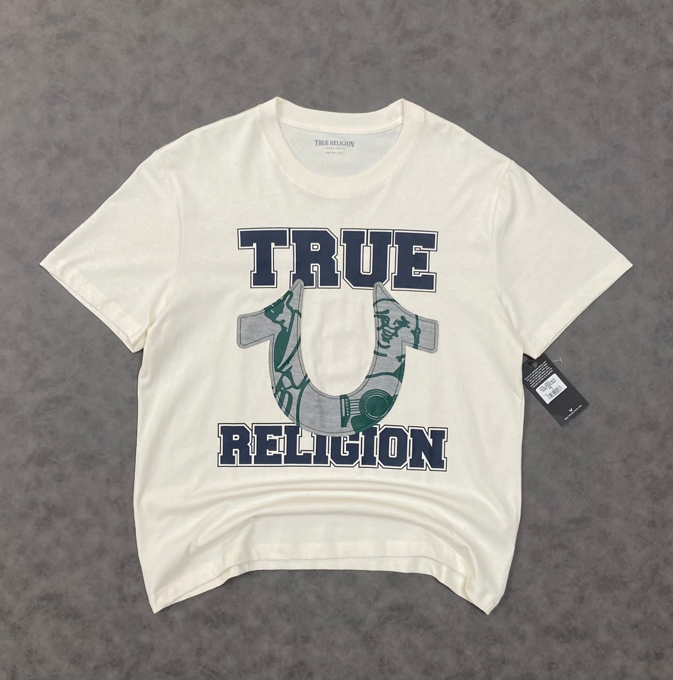 True Religion Terry Applique T-Shirt