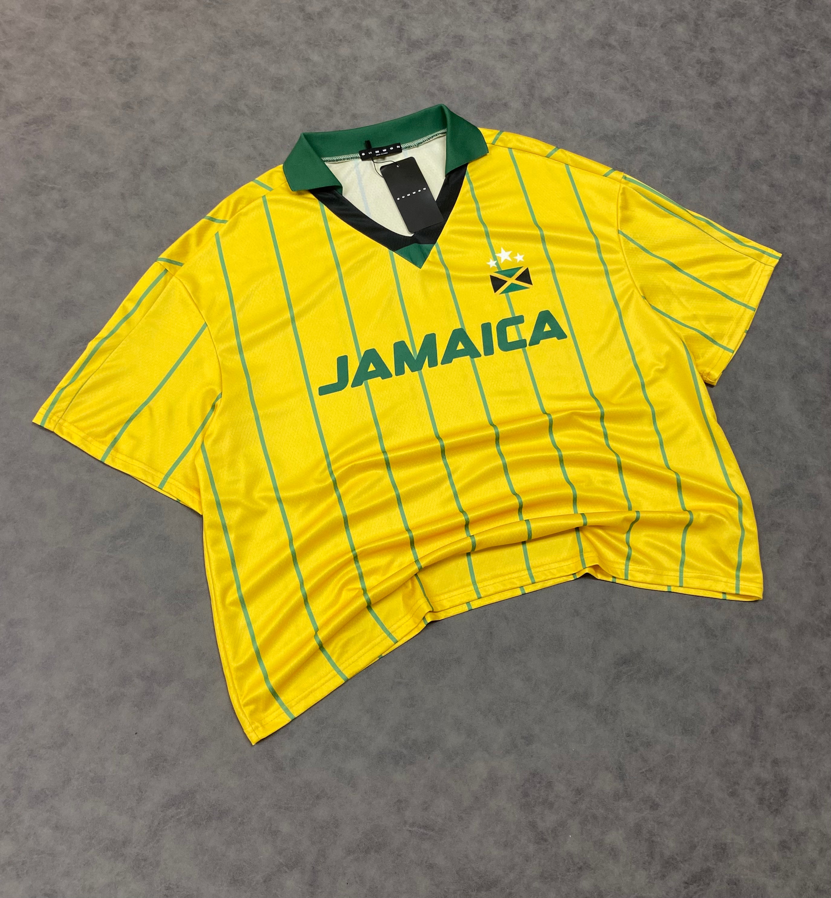SW JAMAICA SOCCER POLO T-SHIRT