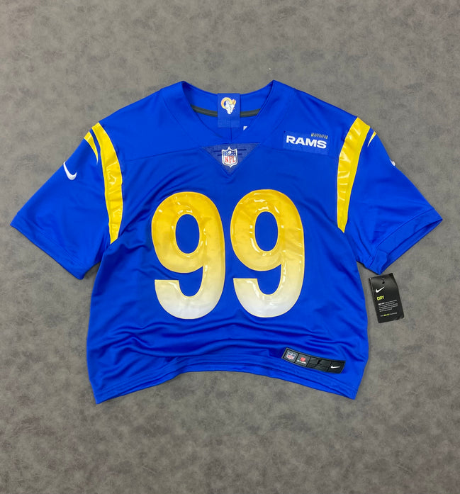 Nike NFL Los Angeles Rams Aron Donald Boxy Fit Jersey