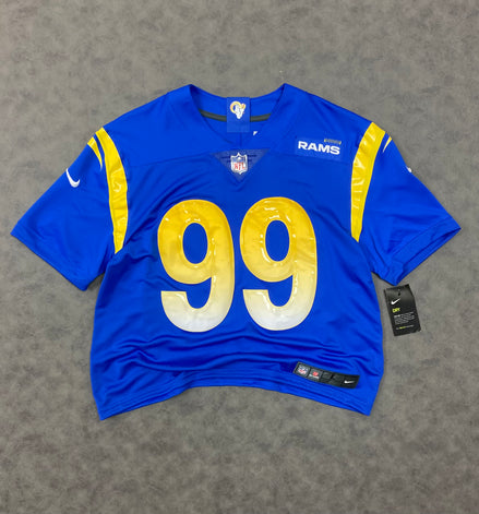 Nike NFL Los Angeles Rams Aron Donald Boxy Fit Jersey