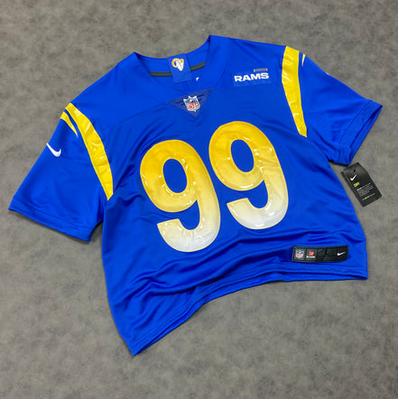 Nike NFL Los Angeles Rams Aron Donald Boxy Fit Jersey