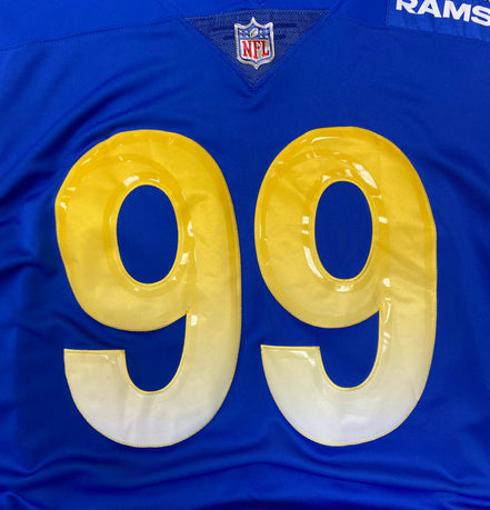 Nike NFL Los Angeles Rams Aron Donald Boxy Fit Jersey