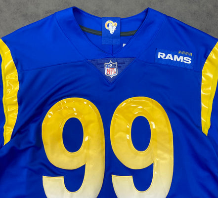 Nike NFL Los Angeles Rams Aron Donald Boxy Fit Jersey