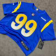 Nike NFL Los Angeles Rams Aron Donald Boxy Fit Jersey