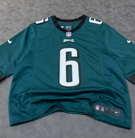 Nike NFL Filadelphia Egles Devota Smith Boxy Fit Jersey