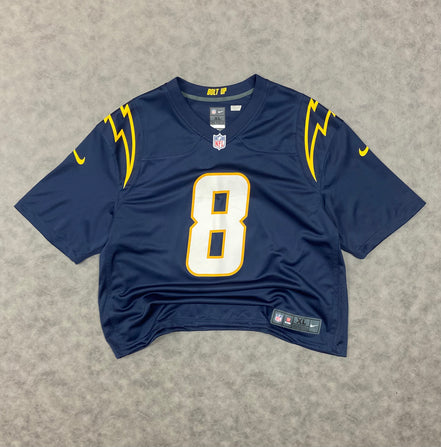 Nike NFL Quin Los Angeles Chargers Boxy Fit Jersey