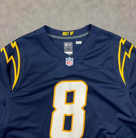 Nike NFL Quin Los Angeles Chargers Boxy Fit Jersey