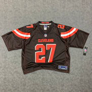 NFL Cleveland Browns Karen Hunt Boxy Fit Jersey