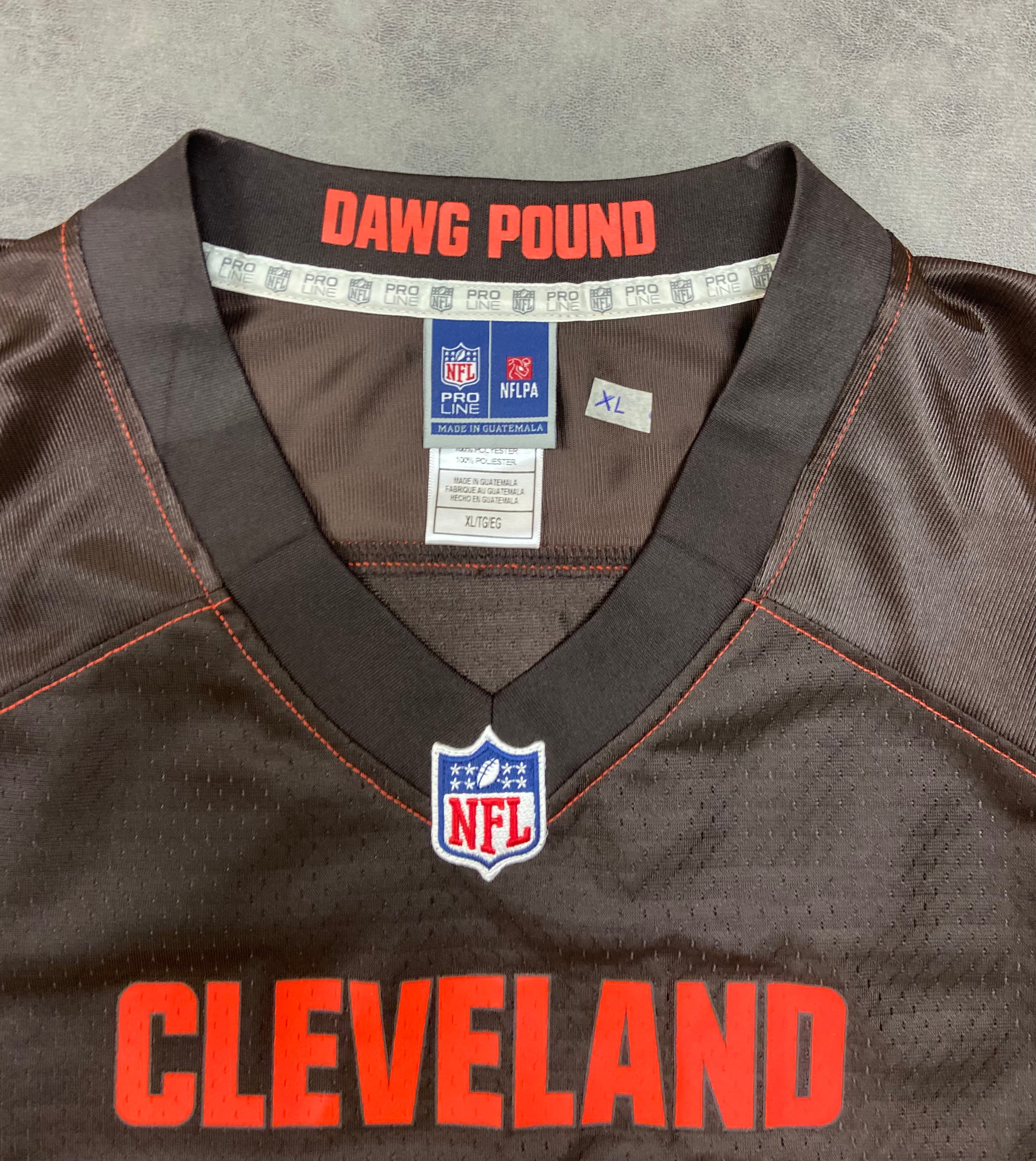 NFL Cleveland Browns Karen Hunt Boxy Fit Jersey